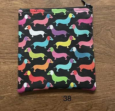 Dachshund Wiener Dog Zipper Bag Coin Purse • $10