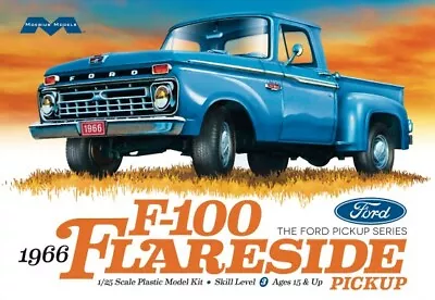 Moebius 1232 F/s 1966 Ford F-100 Flareside Pickup Model Kit • $27