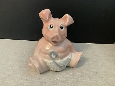 Wade Nat West  Pig Moneyboxes Woody  Baby Pig Original Stopper • £5