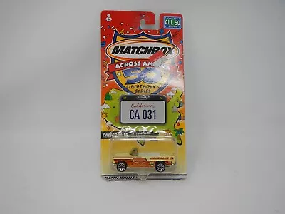 Matchbox Across America 50th Birthday Series 1955 Chevrolet Bel Air California • $2.99