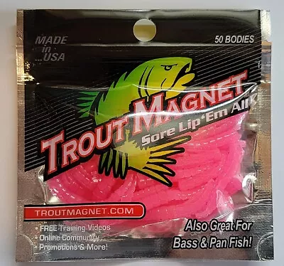 NEW   Trout Magnet   50 Pc. TM Body Pack  • $9.99