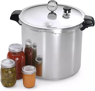 Heavy Duty 23-Quart Pressure Cooker CANNER X- Large Size Big Solid Canning Pot • $198.99