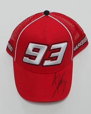 Marc MARQUEZ SIGNED Autograph CAP 7 Aftal COA MOTOGP World CHAMPION HONDA • $246.62