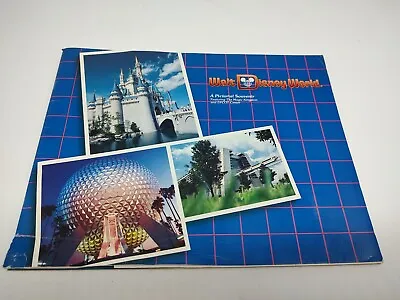 1986 Walt Disney World A Pictorial Souvenir Booklet Magic Kingdom Epcot Center • $9.99