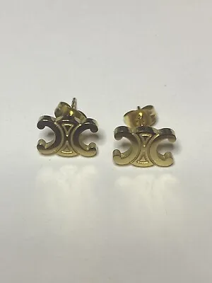 Celine Paris Stud Earrings/ CP-E-010 • $75