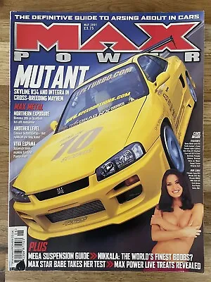 Max Power Magazine May 2001 Nissan Skyline Honda Integra DC2  • £9