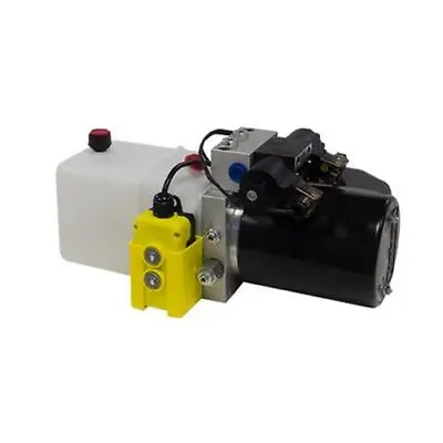 Flowfit 12V DC Double Acting Hydraulic Power Pack With Tank 1.6KW • £351.12