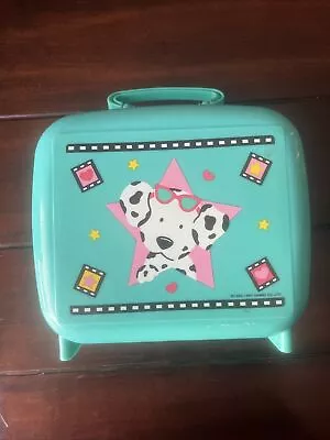 Vintage 1992 SANRIO Spottie Dottie Teal Plastic Lunchbox With Thermos • $59.99