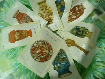 £24.99 • Buy BDV Cigarettes Silk CERAMIC ART No 1 To 10 (No 3 Missing) ANTIQUE 100% Original