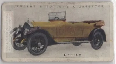 £4.36 • Buy C1923 Napier British Classic Motor Auto Car 1923 Trade Ad Card