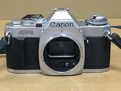 Canon AV-1 35mm Film Camera (Untested For Spares) - No Cough • £40.46