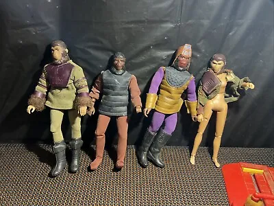 Vintage Lot Of 4 Mego Planet Of The Apes 8  Action Figure • $140