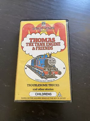 Thomas The Tank Engine VHS Troublesome Trucks And Other Stories Ringo Starr  • $10
