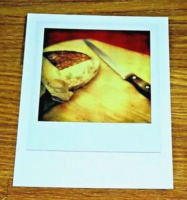 Impossible Spectrum Project Photograph Postcard ~ Cheese & Knife On A Board • £1.50