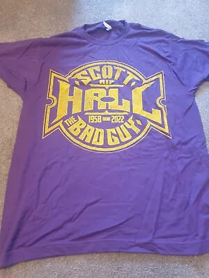 £15 • Buy Scott Hall Razor Ramon Tribute Shirt Large Pro Wrestling Crate WWE WCW NWo