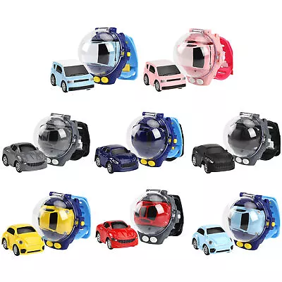 Mini Remote Control Car Watch Toy 2.4 Ghz Wrist Racing Car Watch Gift USB  • $16.37