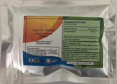 £6.56 • Buy Licorice Root Extract Powder Glycyrrhiza Glabra 30% Glycyrrhizin Liquorice