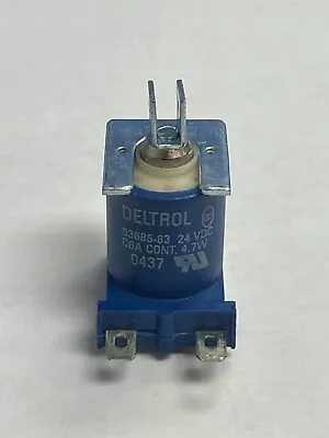 Deltrol Controls 53685-83 24V DC Solenoid 0437 C6A Pull Solenoid 4.7W FS • $14.59