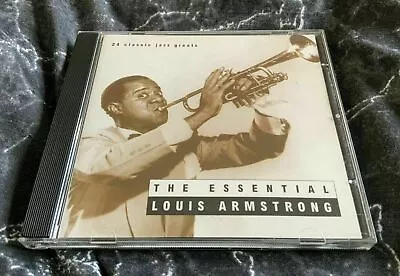 Cd Essential Louis Armstrong Louis Armstrong Jazz Music Album • £4.99