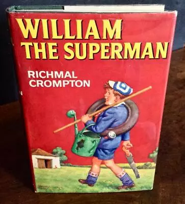 £135 • Buy 1968 WILLIAM THE SUPERMAN 1st Ed 1st Printing By RICHMAL CROMPTON Nr Fine Copy