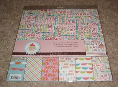 My Mind's Eye 12x12 Scrapbook & Accessories Kit ~ Hip-Hooray Girl Birthday • $7.99