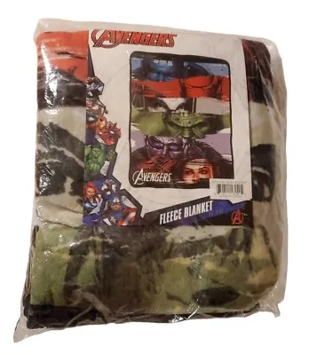 Marvel Avengers Fleece Throw Blanket 45 X 60 • $20