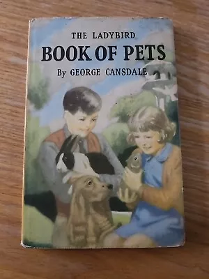 The Ladybird Book Of Pets 1957 Series 536  2/6 DJ Early Edition L7 • £7.99