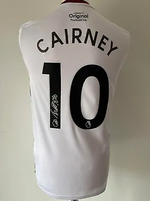 £124.99 • Buy Signed Tom CAIRNEY Shirt - Fulham - EXACT PROOF/COA