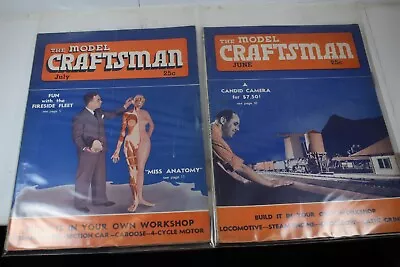 The Model Craftsman Magazine From 1937 • $15