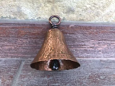 $104 • Buy Copper Bell Handmade Hand Forged Christmas