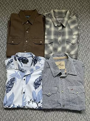 Mens Clothing Bundle X 4 Allsaints Ralph Lauren Ec Size Large Lots Listed (L60) • £44.99