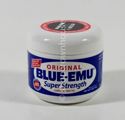 $16.95 • Buy Original BLUE-EMU Topical Cream 4oz SUPER STRENGTH Oil Odor Free SEALED 02/2024