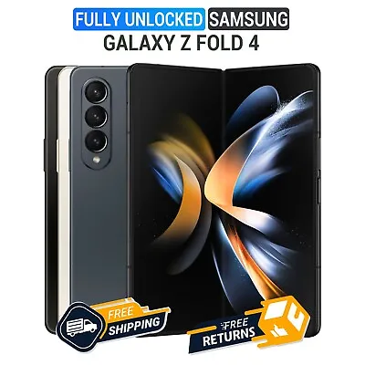 SAMSUNG GALAXY Z FOLD 4 FACTORY UNLOCKED SM-F936U1 -  Excellent Condition • $659.99