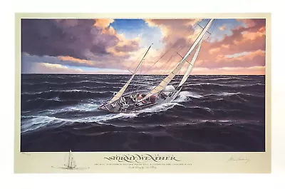 John Mecray Limited Edition Remarque - Stormy Weather #916/975 • $1400