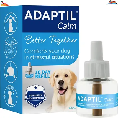 ADAPTIL Calm 30 Day Refill Helps Dog Cope With Behavioural 48 Ml Refill UK... • £20.29