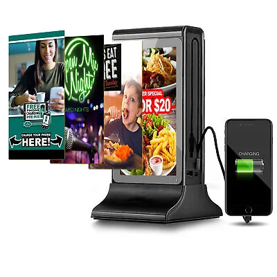 FYD-835SD Double Side Digital 7 Inch LCD Touch Screen Table Advertising Player • $227.49