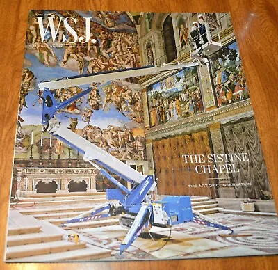 $3.99 • Buy Wsj. Magazine (wall Street Journal Magazine)  - April 2019 - The Sistine Chapel