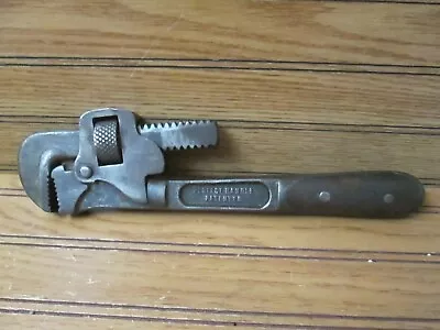 H D Smith Co Perfect Handle Patented 10  Monkey Adjustable Pipe Wrench Good Cond • $25