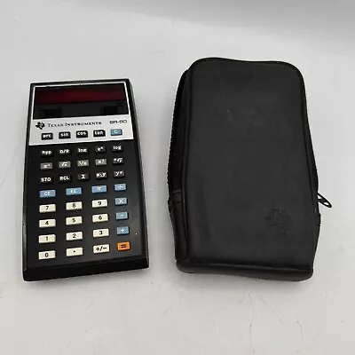 Vintage 70’s TI Texas Instruments Slide Rule Calculator SR-50 W/ Case No Batt. • $22.99