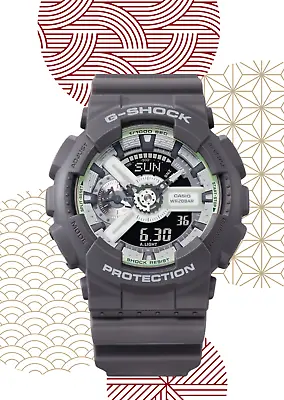 CASIO G-SHOCK GA-110HD-8AJF HIDDEN GLOW Series From Japan Import New • $125