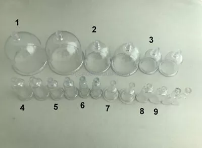 Resuable Plastic Cupping Cups Replacement For The Vacuum Cupping Therapy Machine • $8