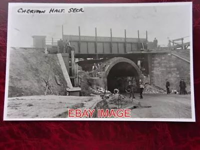 Photo  Cheriton Halt Railway Station Secr • £3