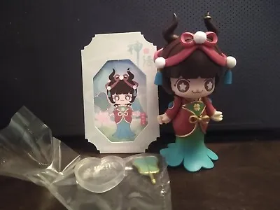 Kimmy & Miki Chinese Mythology Series Mini Figure Iron Fan • $9.95