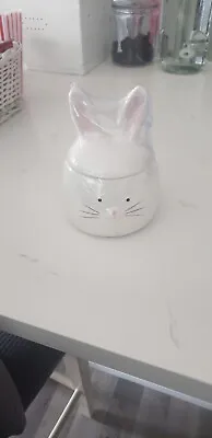 (Brand New) 2 Piece Bunny Cookie Jar • $9