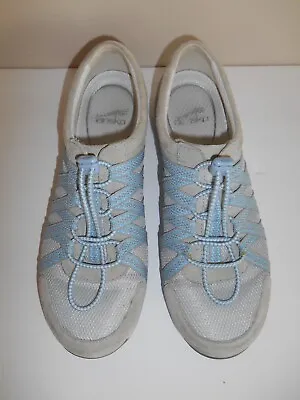 Dansko Women Honor Lace Up Lt Blue/Gray Athletic Shoe Size EU 38 US7 EUC • £14.48