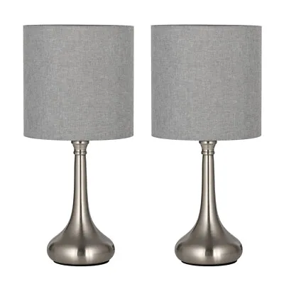 Small Bedside Table Lamps Set Of 2 For Bedroom Modern Table Lams Nightstand Lamp • $25.99
