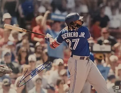 Vladimir Guerrero Jr Signed Auto Toronto Blue Jays 16x20 Photo VG & Beckett Holo • $74.99