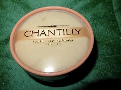 $85 • Buy CHANTILLY By DANA  SPARKLING DUSTING POWDER  1.5 OZ  New SIB 