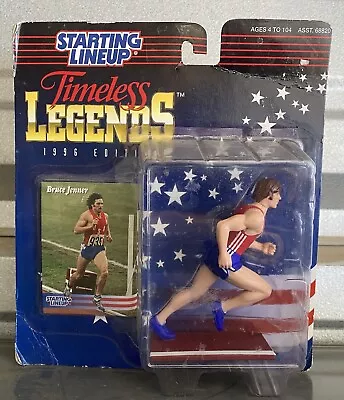 Starting Lineup  Bruce Jenner Olympic Figure Timeless Legends From 1996 NIB • $10