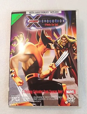  X-MEN   EVOLUTION   X MARKS THE SPOT  Children's DVD MOVIE PG • $11.29